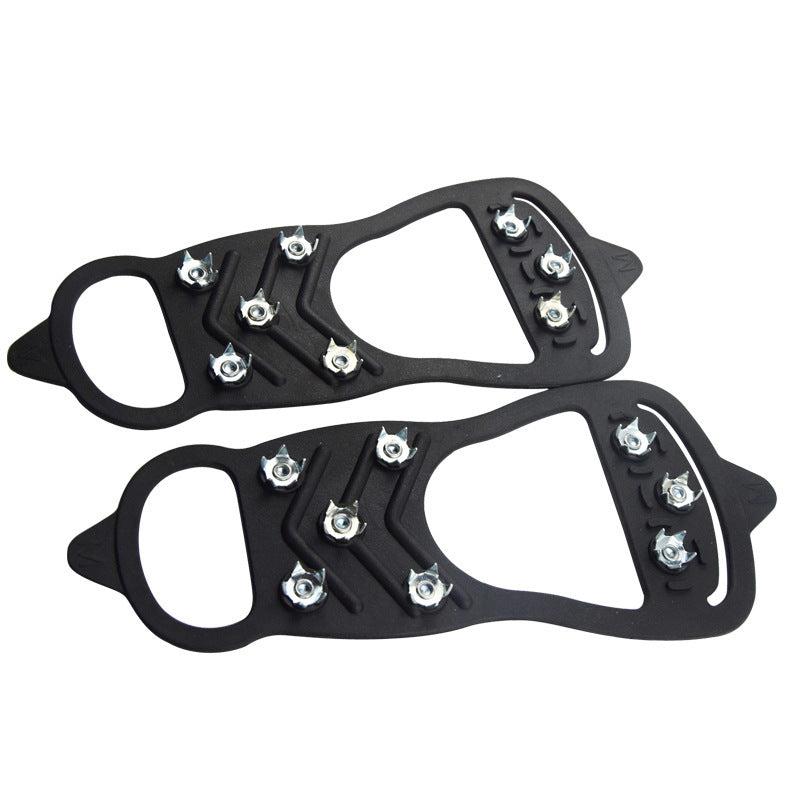 Simple 8-Tooth Crampons Non-Slip Shoe Cover