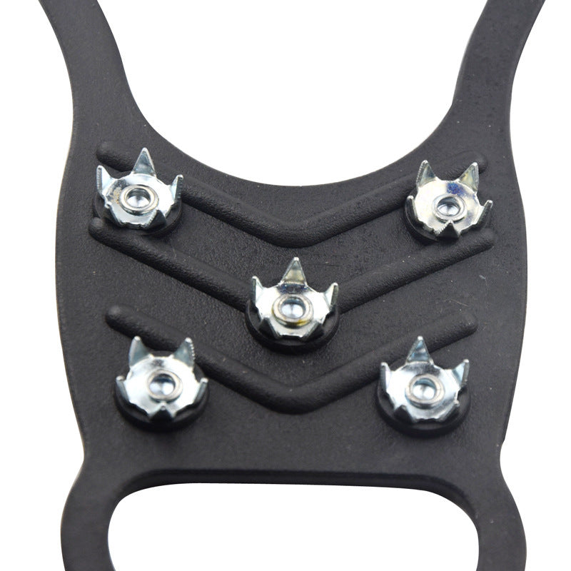 Simple 8-Tooth Crampons Non-Slip Shoe Cover