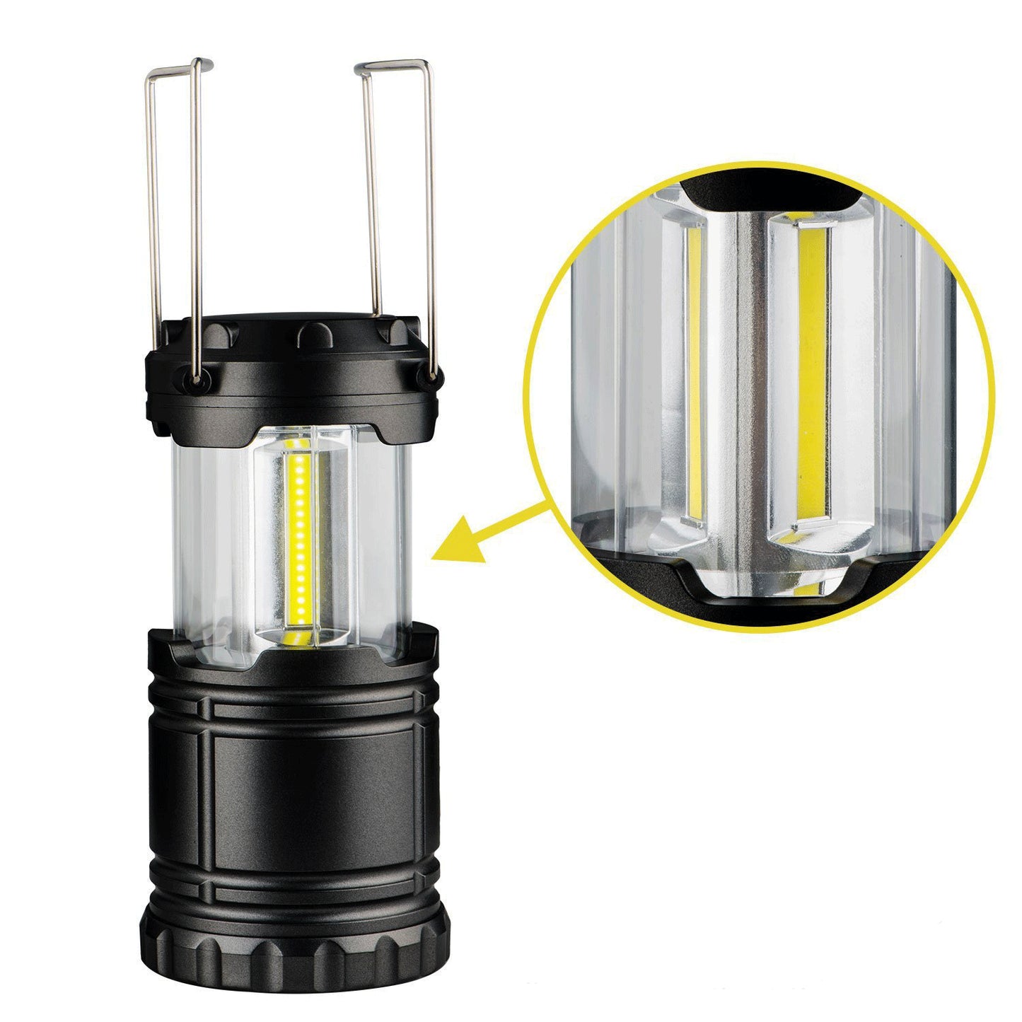 Solar Powered Lantern 2 in 1 Design: Light Up Your Nights at Home and The Outdoors