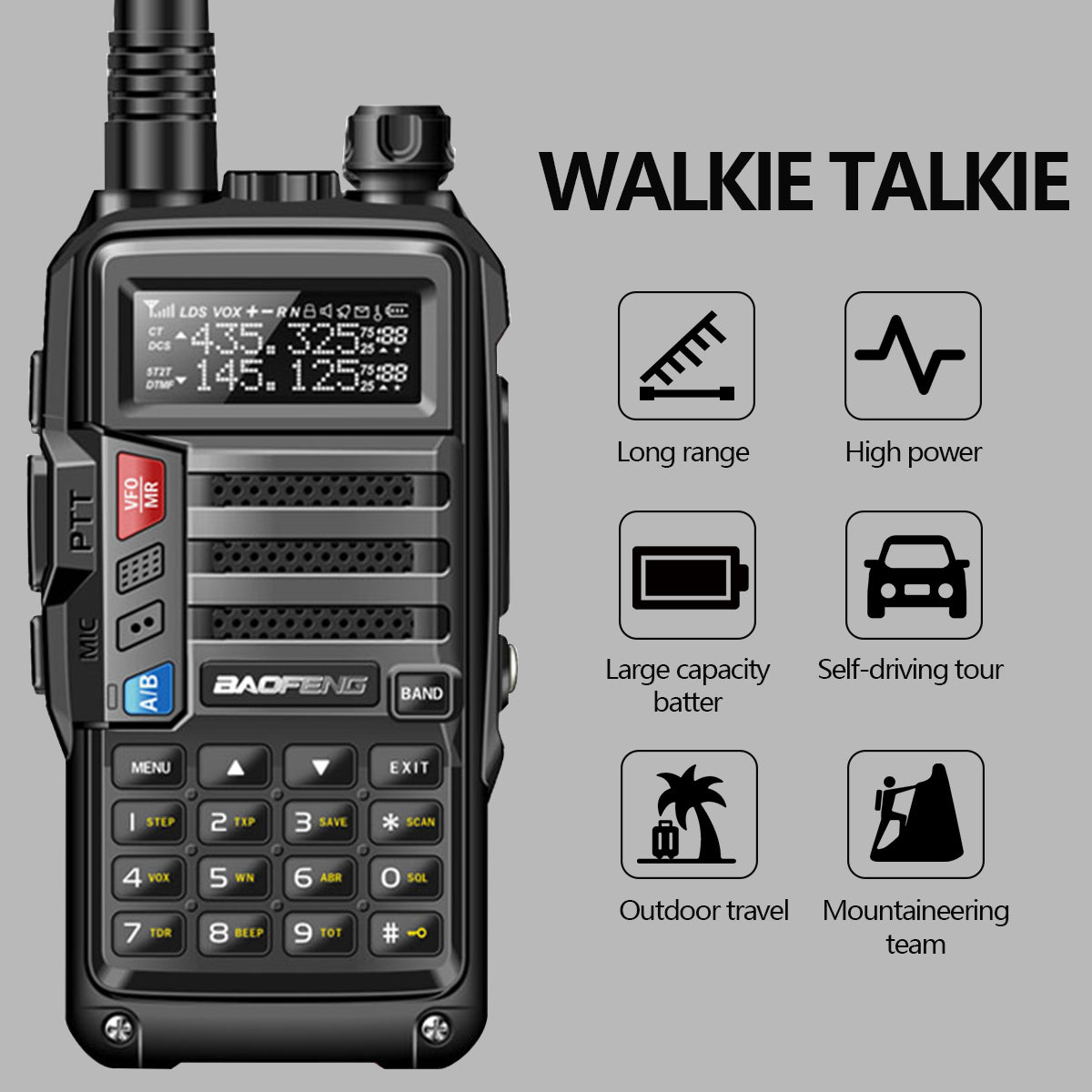 Baofeng UV-10R Walkie-Talkie